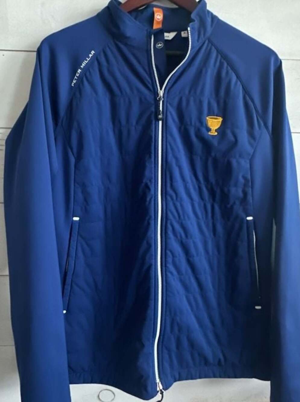 Peter Millar Presidents Cup Hybrid Full-Zip Performance Golf Jacket